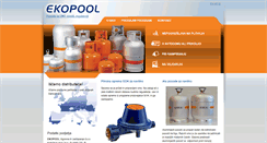 Desktop Screenshot of ekopool.si